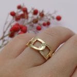 انگشتر کارتیر نگین