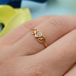 انگشتر قلب اسلیمی