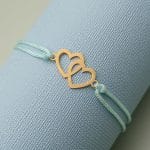 دستبند دو قلب