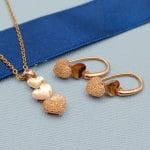 نیم ست قلب آبگینه