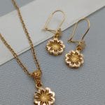 نیم ست شکوفه تراش