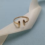 انگشتر دو بیضی