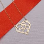گردنبند قلب قلبی