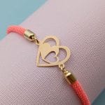 دستبند سه قلب