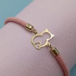 دستبند قلب و گربه