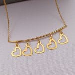 گردنبند طوق قلب