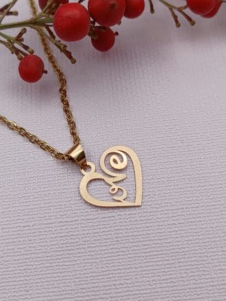 مدال تک قلب love
