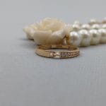 انگشتر قفل نگین دار