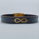 دستبند چرم بینهایت