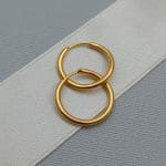 گوشواره اینه ای متوسط