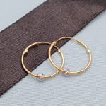 گوشواره حلقه ای تک گوارسه