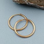 گوشواره حلقه ای بزرگ