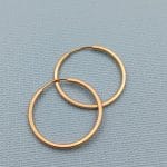 گوشواره حلقه ای چهار گوش