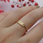 انگشتر شنل نگین دار