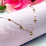 گردنبند ایتالیایی هرمس قلب