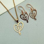 نیم ست دو قلب