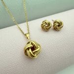 نیم ست گل گره