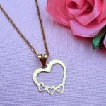 مدال تک چهار قلب