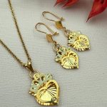 نیم ست قلب تاج