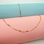 گردنبند و دستبند ایتالیایی پولکی