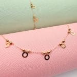 گردنبند ایتالیایی دایره گوی 141362