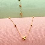 گردنبند و دستبند ایتالیایی ماه