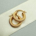 گوشواره ایتالیایی پوست ماری