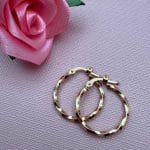 گوشوارحلقه ای لوکس