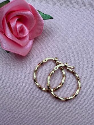 گوشوارحلقه ای لوکس