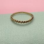 انگشتر تک ردیفه تراش