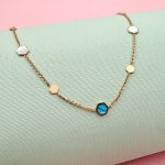 گردنبند ایتالیایی فیروزه