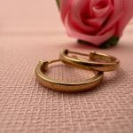 گوشواره حلقه ای اینه ای