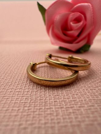 گوشواره حلقه ای اینه ای