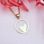 مدال تک دایره قلب