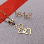 نیم ست سه قلب