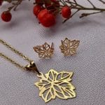 نیم ست برگ پاییزی