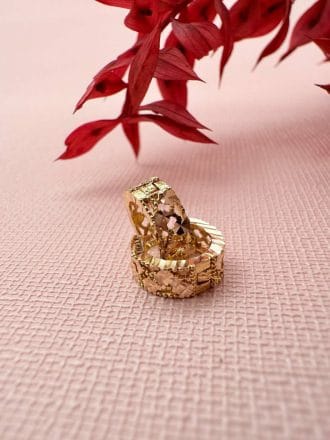 گوشواره حلقه ای تراش