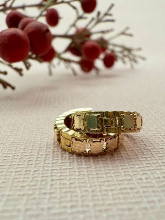گوشواره حلقه ای تراش