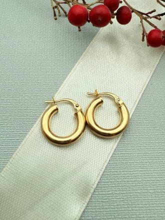 گوشواره حلقه ای اینه ای