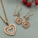 نیم ست قلب تراش