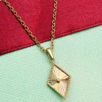 مدال تک لوزی تراش