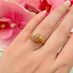 انگشتر فیوژن توری مربع