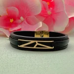 دستبند چرم مثلث