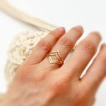 انگشتر جناقی دوطرفه