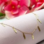 گردنبند ایتالیایی اویز پر