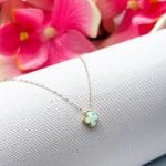 گردنبند ایتالیایی ونکلیف سفید