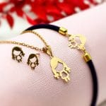 نیم ست دختر مو‌ بافته