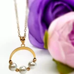 مدال دایره گوی مروارید