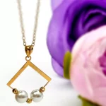 مدال لوزی گوی مروارید