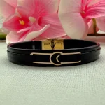 دستبند چرم ماه